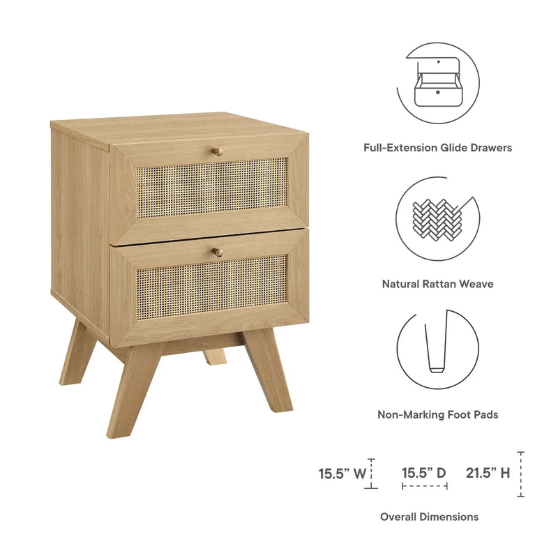 Soma 2-Drawer Nightstand by Modway by HouseOfZazla