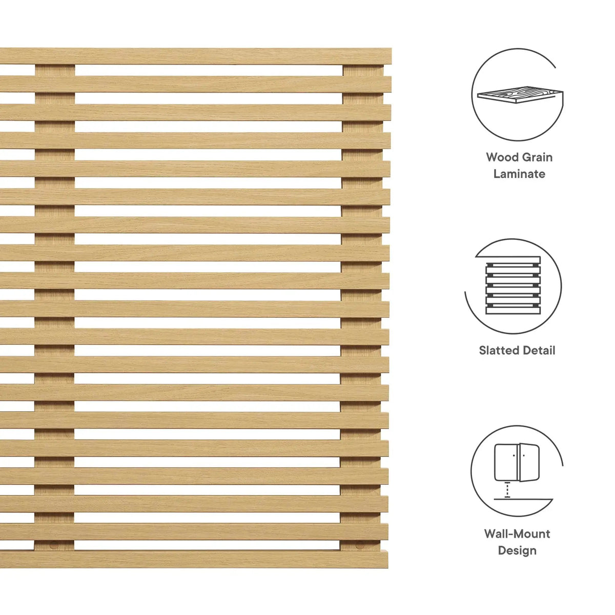 Render Wall Mount Twin Headboard by Modway by HouseOfZazla