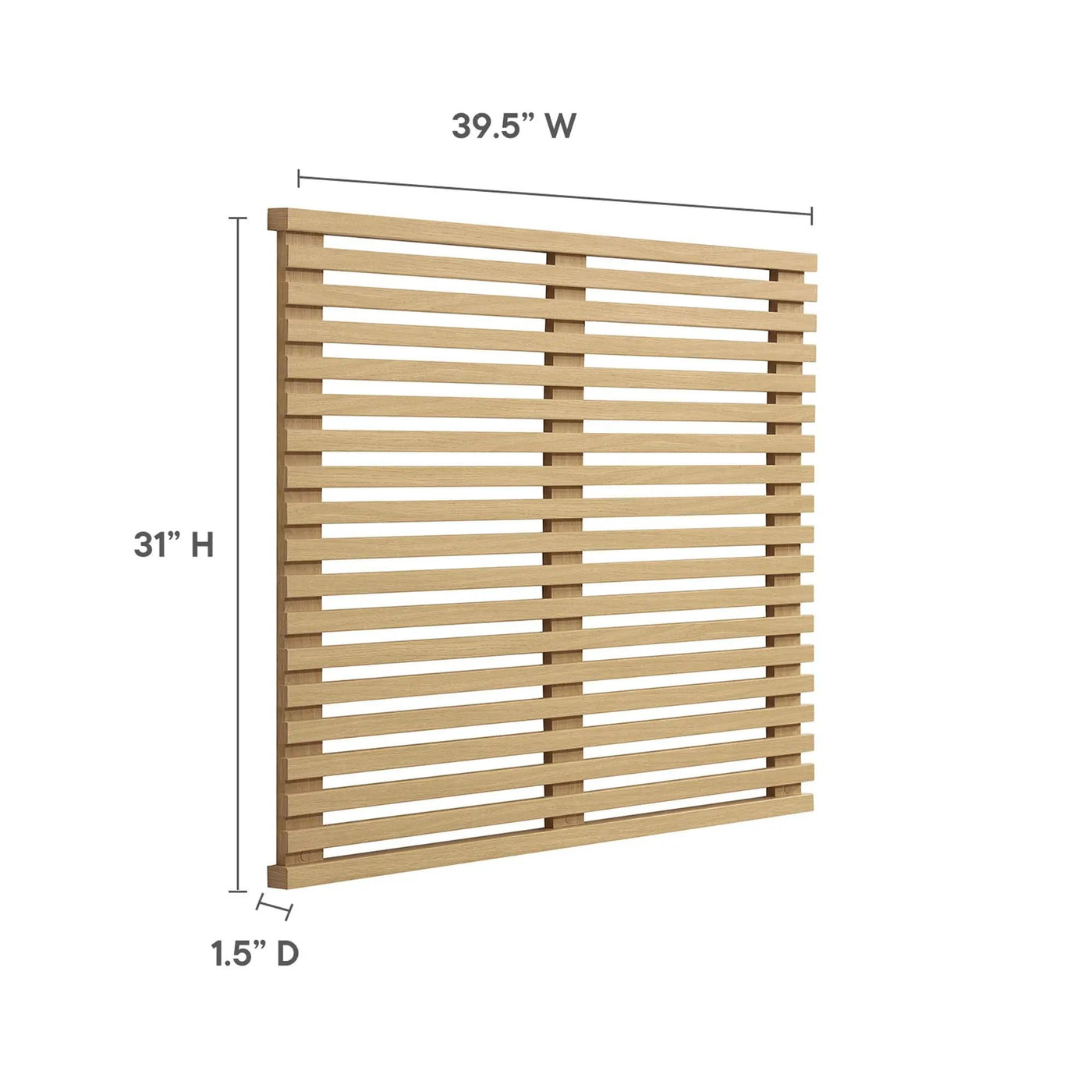 Render Wall Mount Twin Headboard by Modway by HouseOfZazla