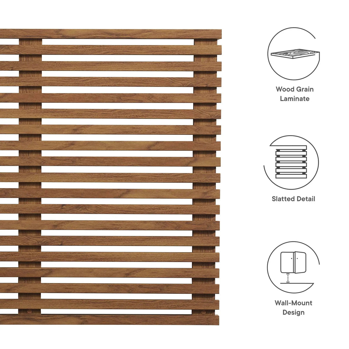 Render Wall Mount Twin Headboard by Modway by HouseOfZazla
