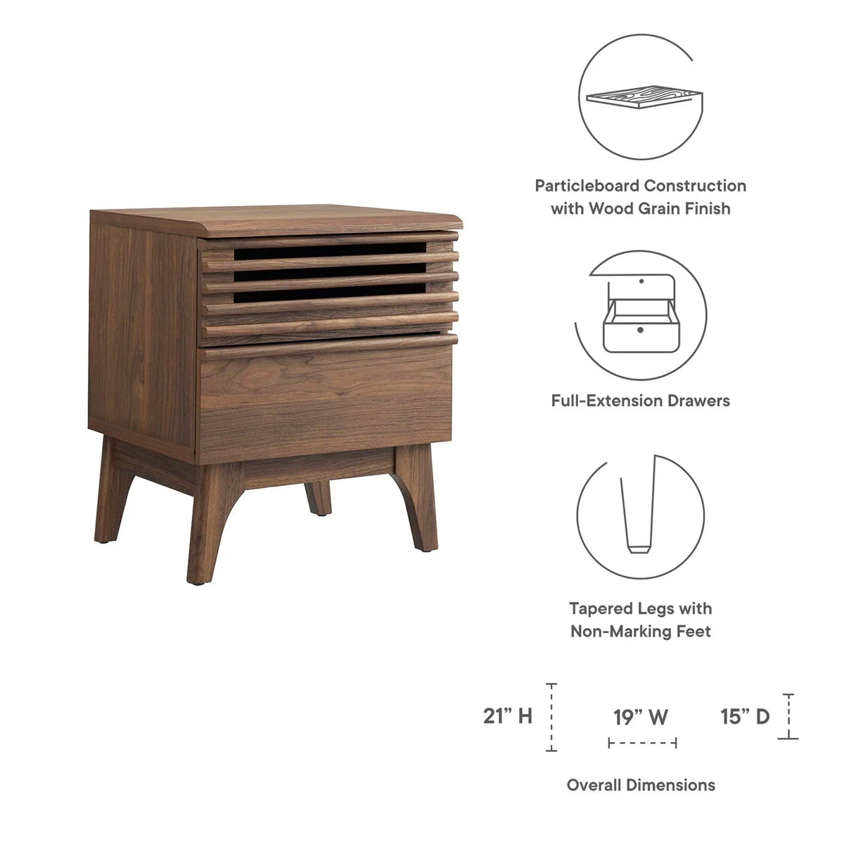 Render Nightstand by Modway by HouseOfZazla