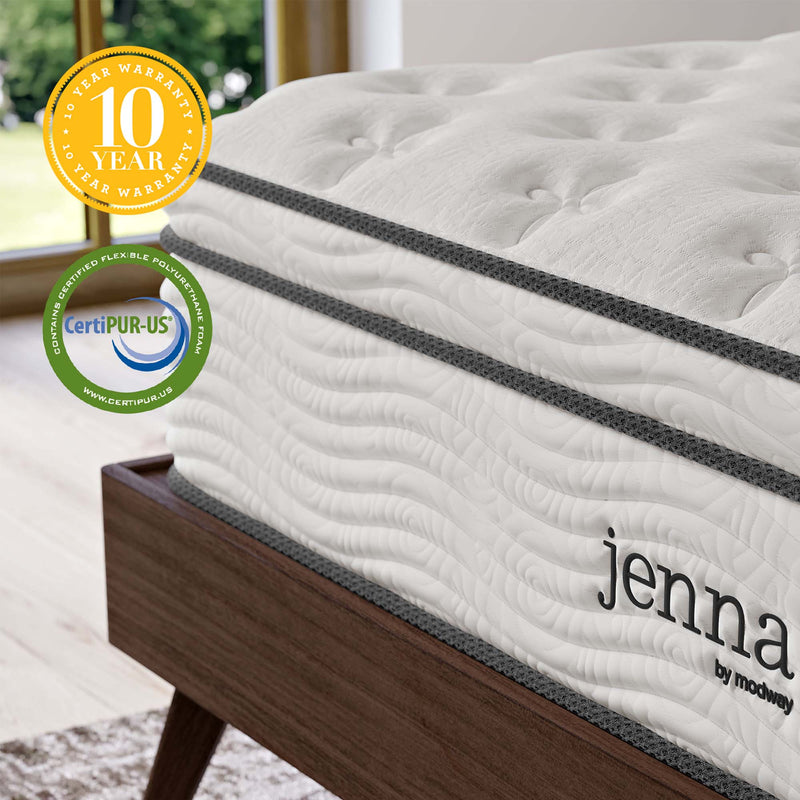 Jenna 12" Innerspring and Foam Queen Mattress by Modway, photo 19 of 19