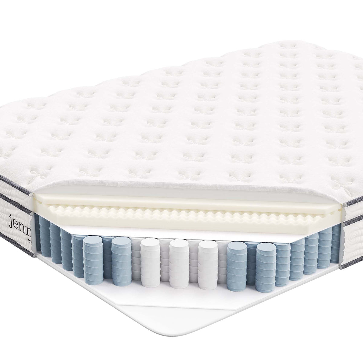 Jenna 12" Innerspring and Foam Queen Mattress by Modway, photo 12 of 19