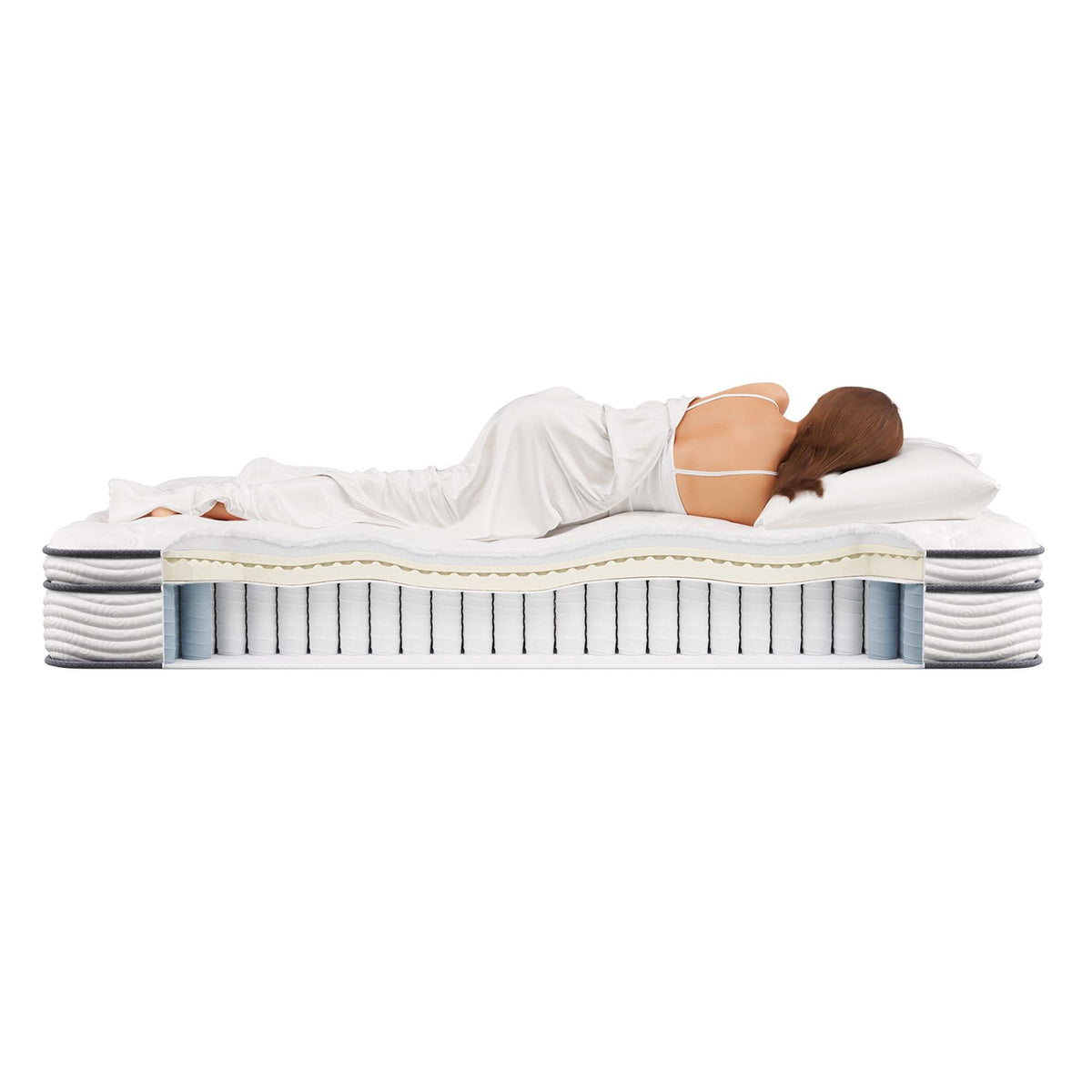 Jenna 12" Innerspring and Foam Queen Mattress by Modway, photo 15 of 19