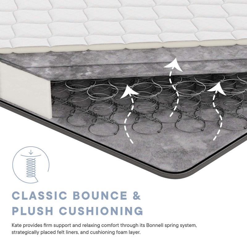 Kate 6" Narrow Twin Mattress by Modway, photo 5 of 17