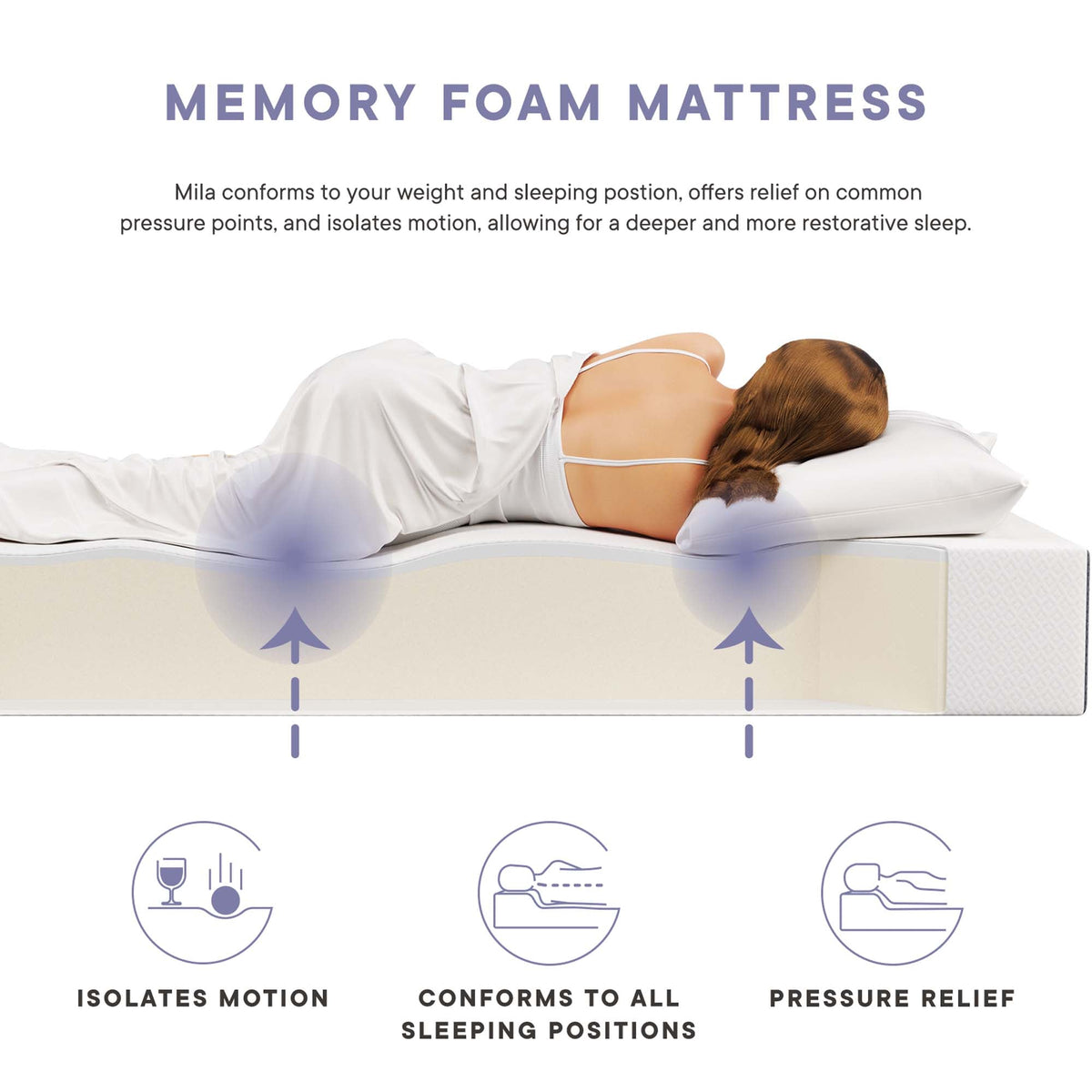 Mila 12" Queen Mattress by Modway, photo 2 of 18