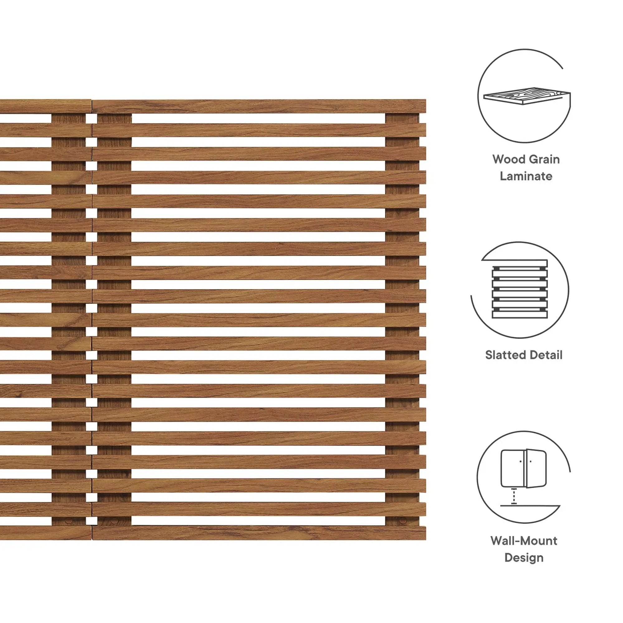 Render Wall Mount Queen Headboard by HouseOfZazla