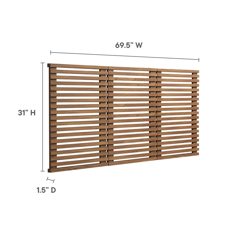 Render Wall Mount Queen Headboard by HouseOfZazla