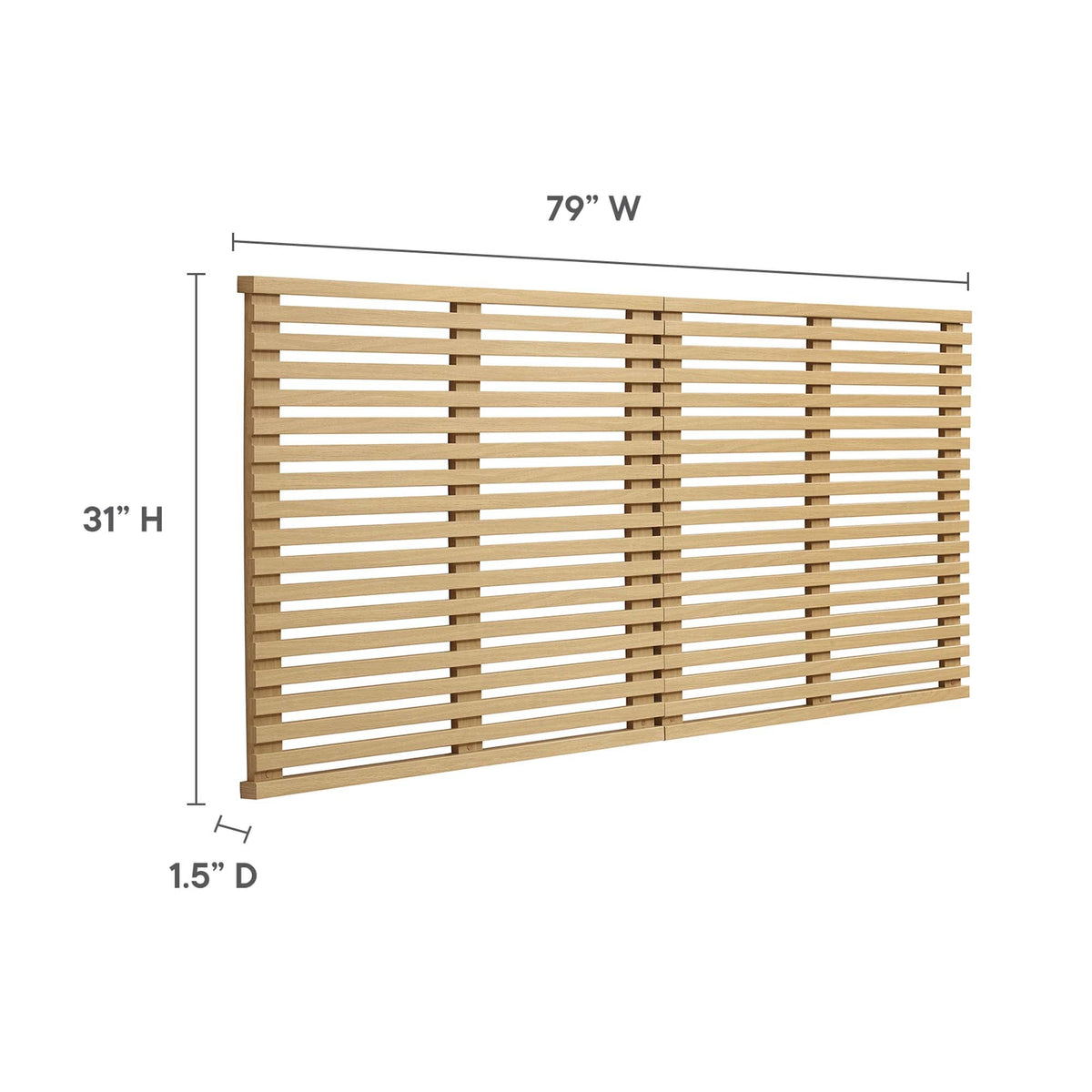 Render Wall Mount King Headboard by Modway, photo 3 of 14
