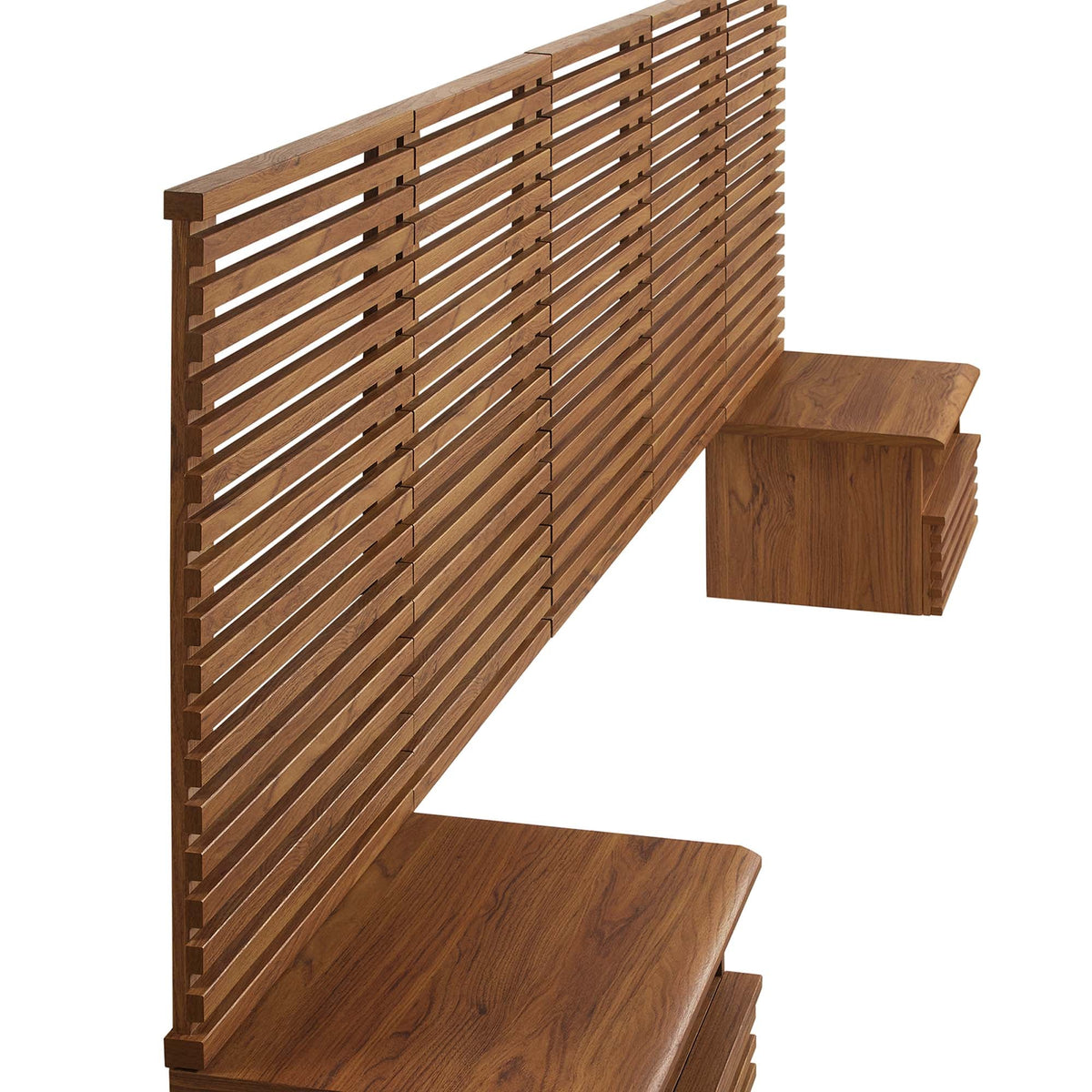 Render Wall Mount Headboard and Modern Nightstands by Modway, photo 12 of 21