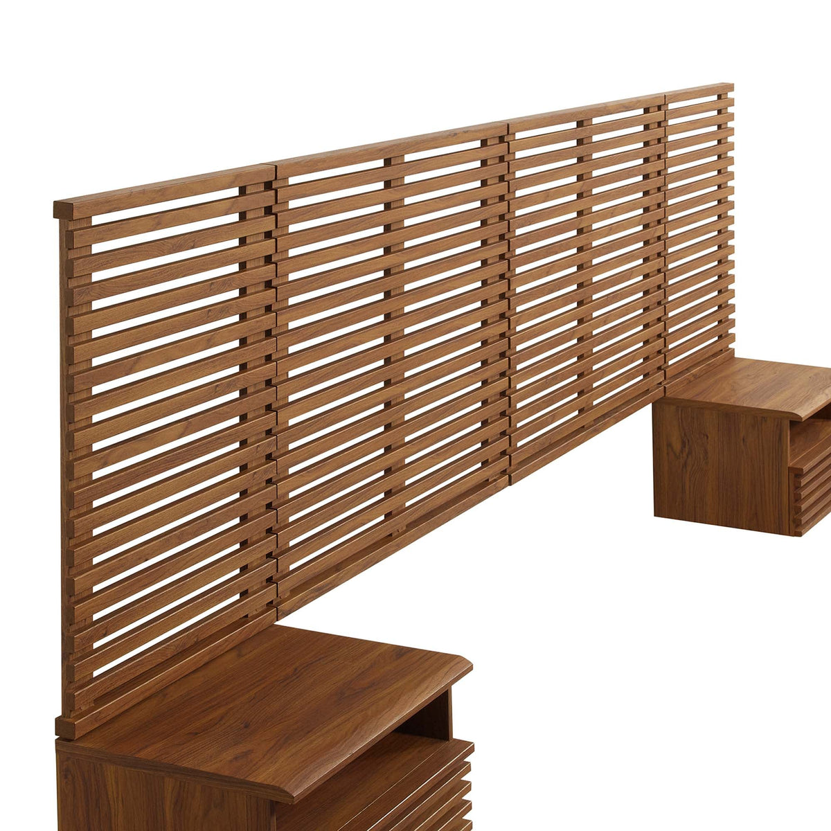 Render Wall Mount Headboard and Modern Nightstands by Modway, photo 19 of 21