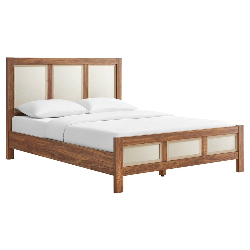 Capri Wood Grain Queen Platform Bed by Modway by HouseOfZazla