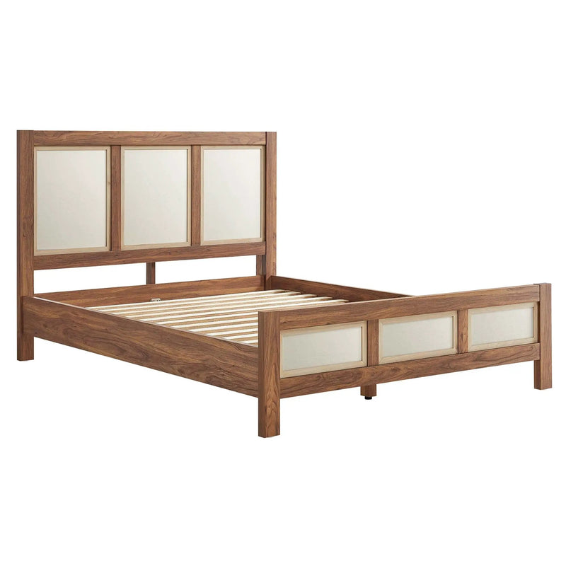 Capri Wood Grain Queen Platform Bed by Modway by HouseOfZazla