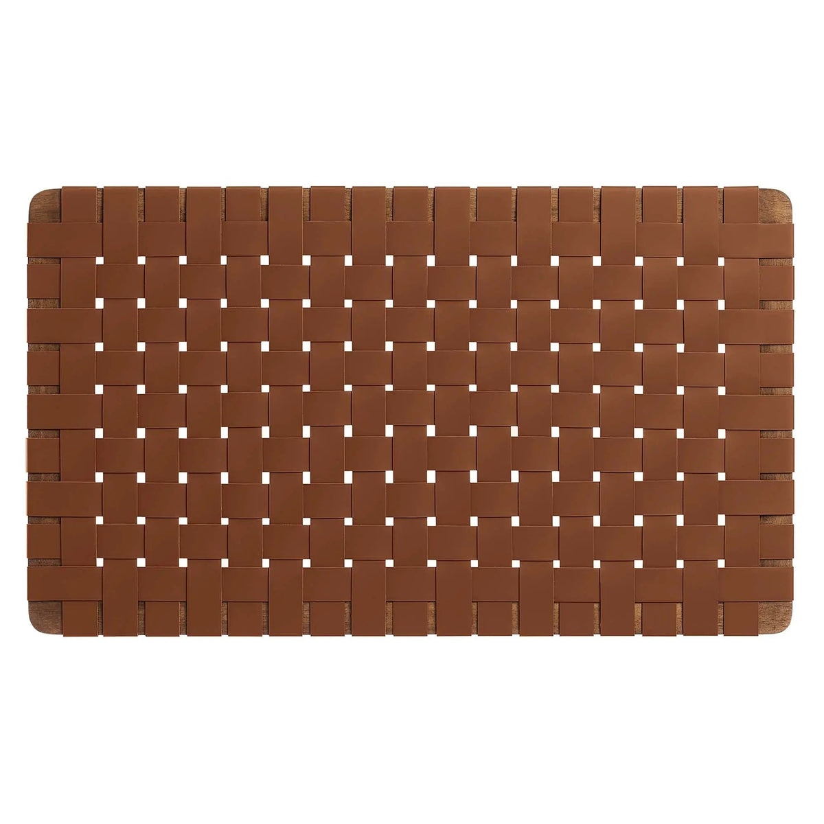 Sparta Weave Wall-Mount Vegan Leather Twin Headboard by Modway by HouseOfZazla