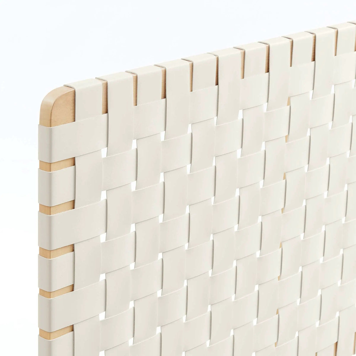 Sparta Weave Vegan Leather Twin Headboard by HouseOfZazla