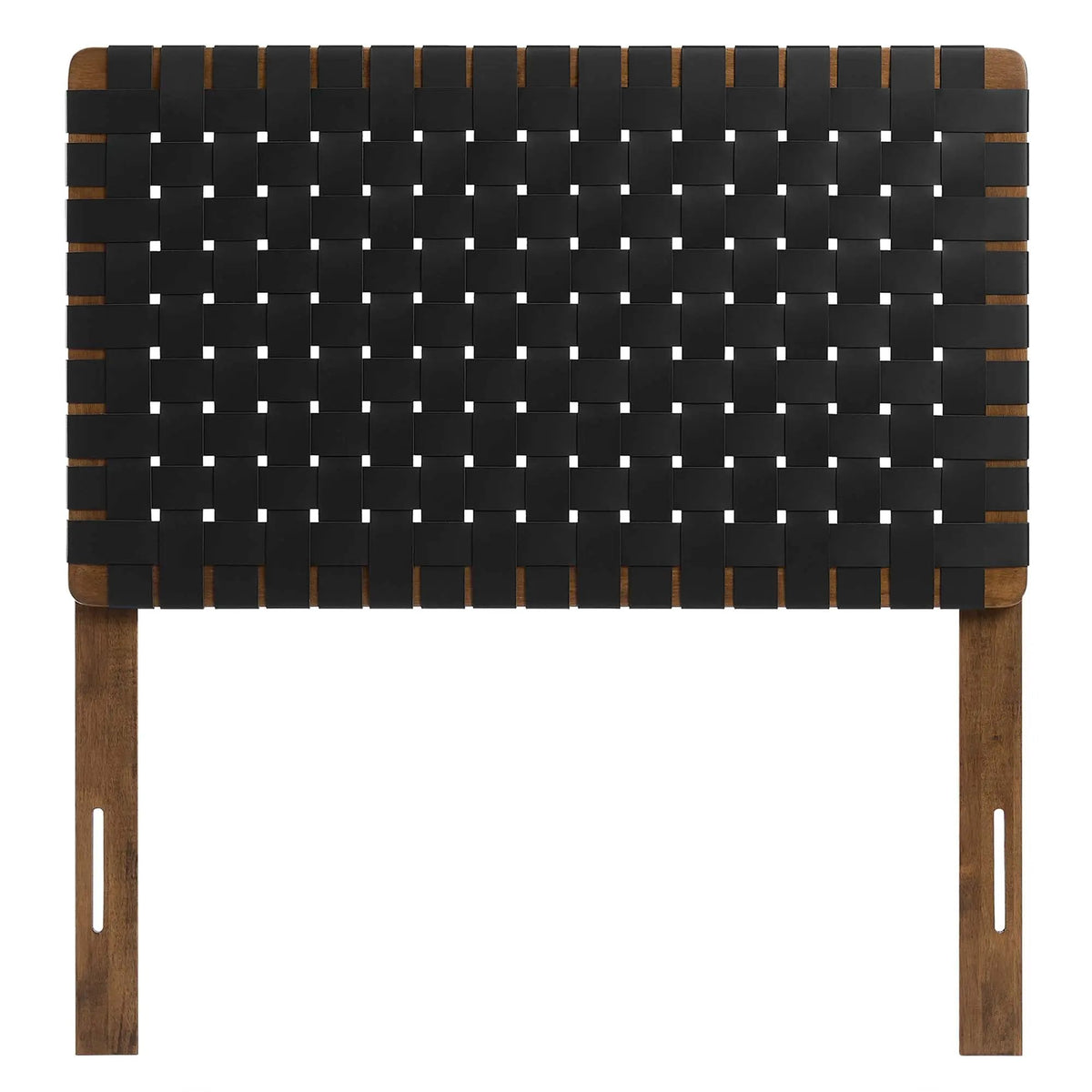 Sparta Weave Vegan Leather Twin Headboard by HouseOfZazla