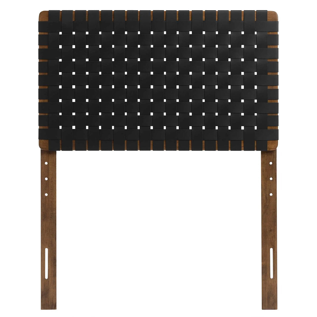 Sparta Weave Vegan Leather Twin Headboard by HouseOfZazla