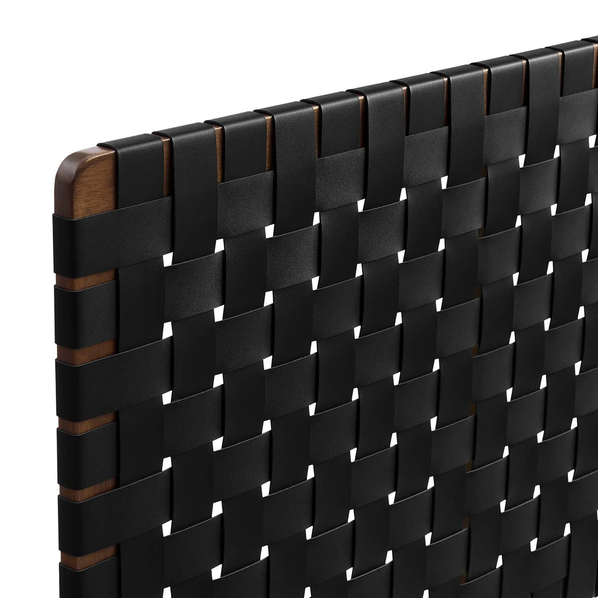 Sparta Weave Vegan Leather Twin Headboard by HouseOfZazla