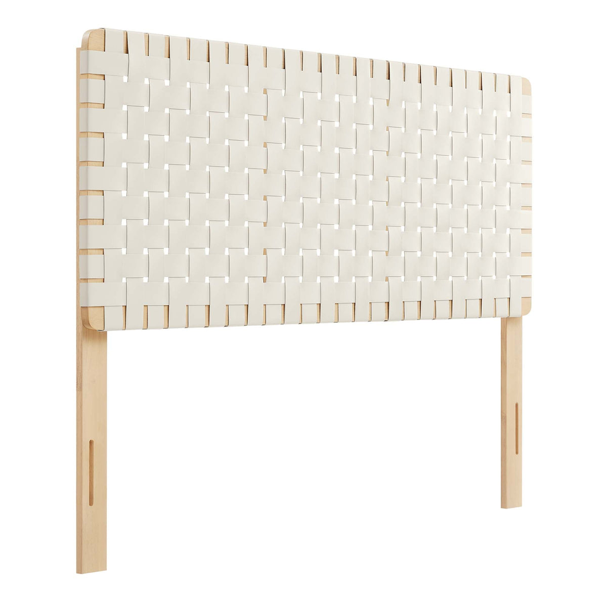 Sparta Weave Vegan Leather Headboard by Modway