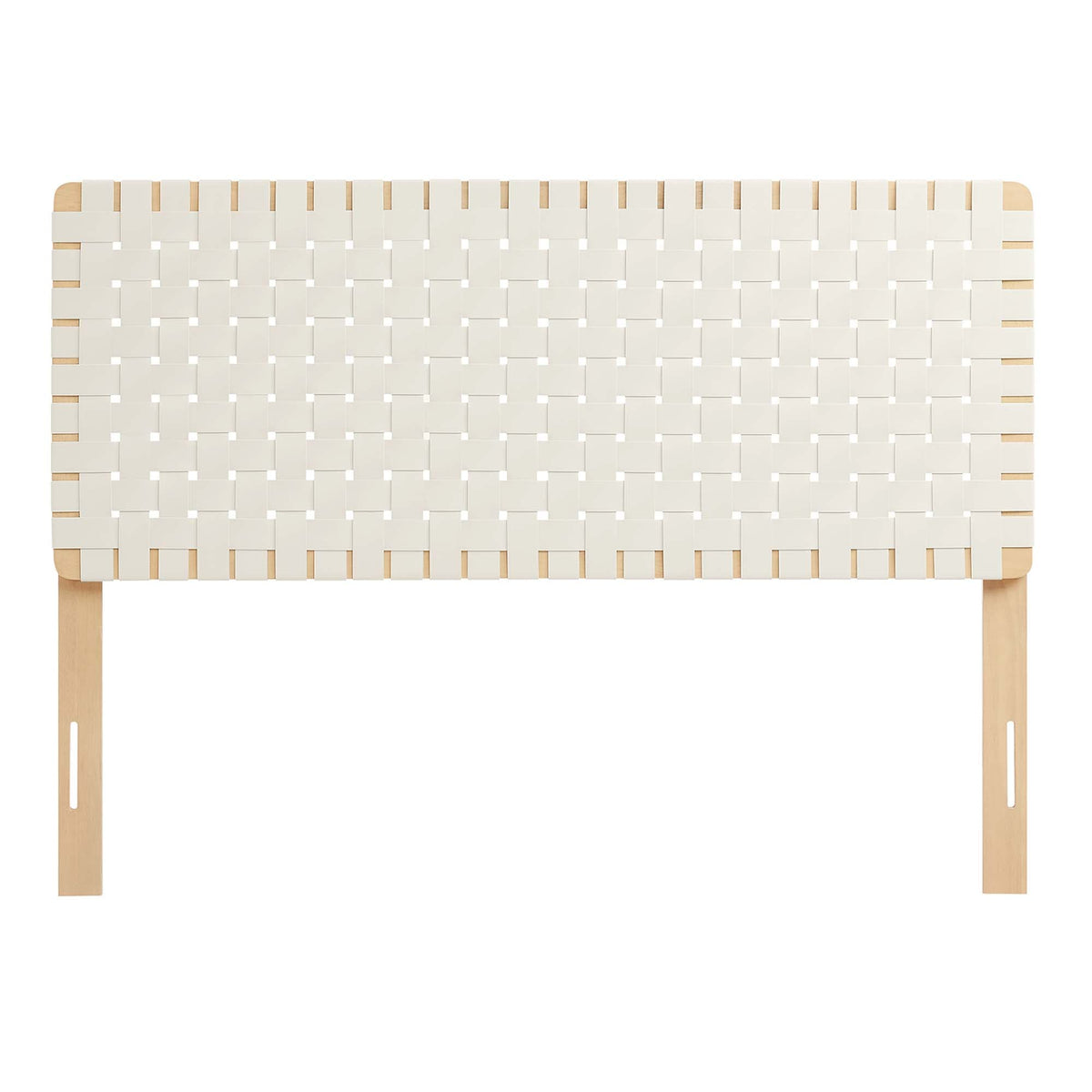Sparta Weave Vegan Leather Headboard by Modway, photo 4 of 47