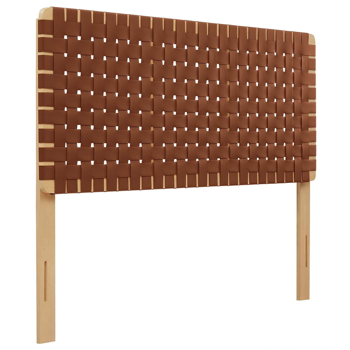Sparta Weave Vegan Leather Headboard by Modway, photo 9 of 47