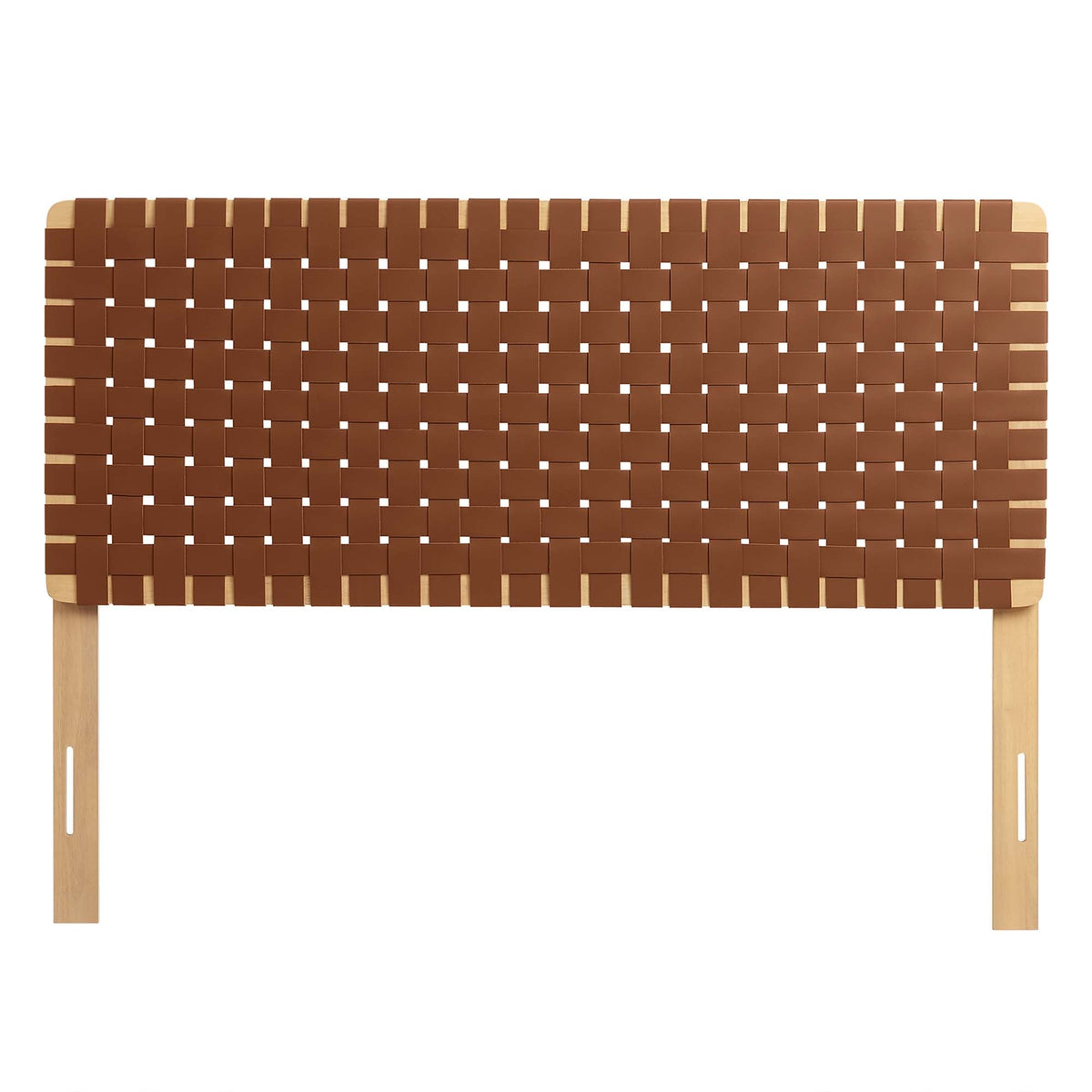 Sparta Weave Vegan Leather Headboard by Modway, photo 12 of 47