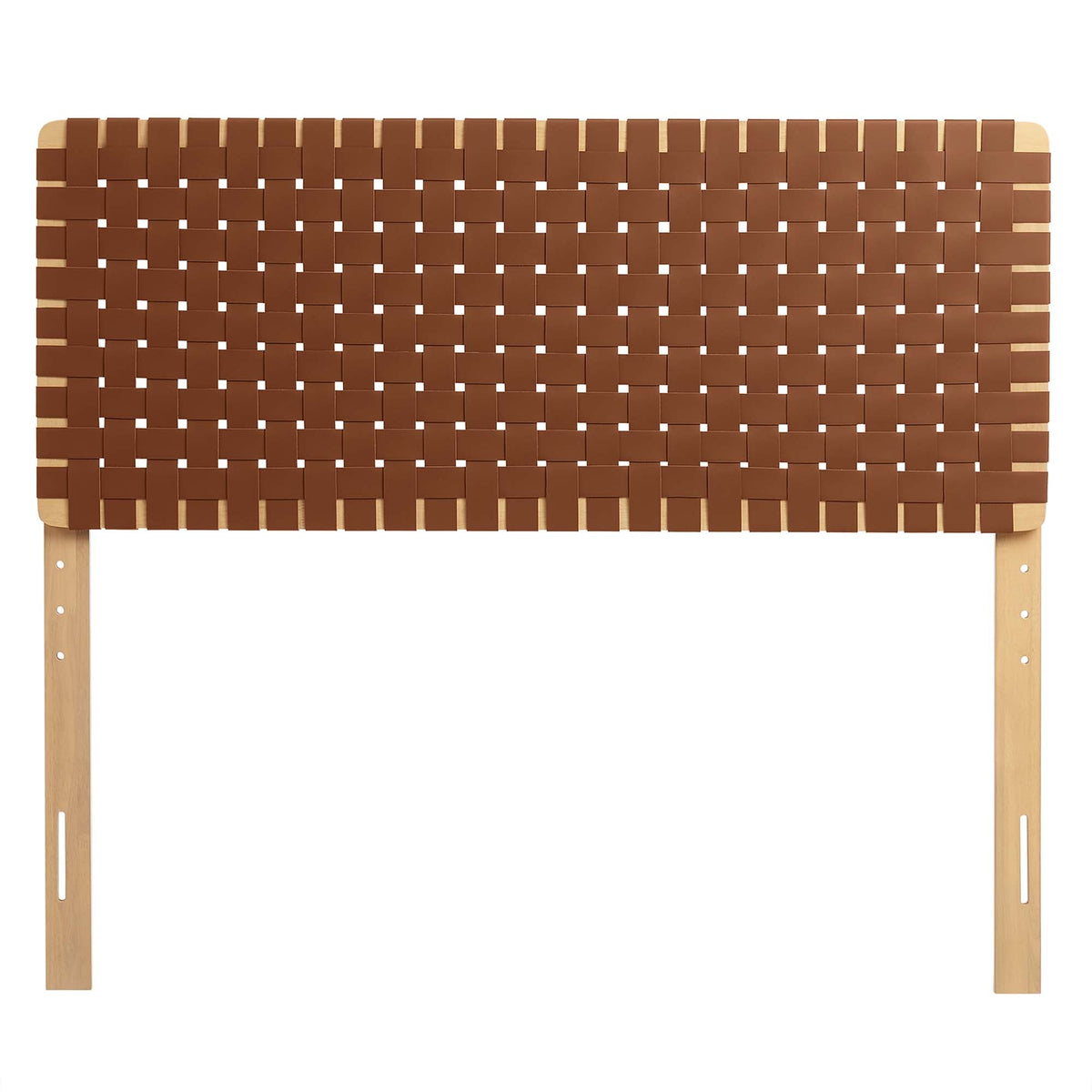 Sparta Weave Vegan Leather Headboard by Modway, photo 13 of 47