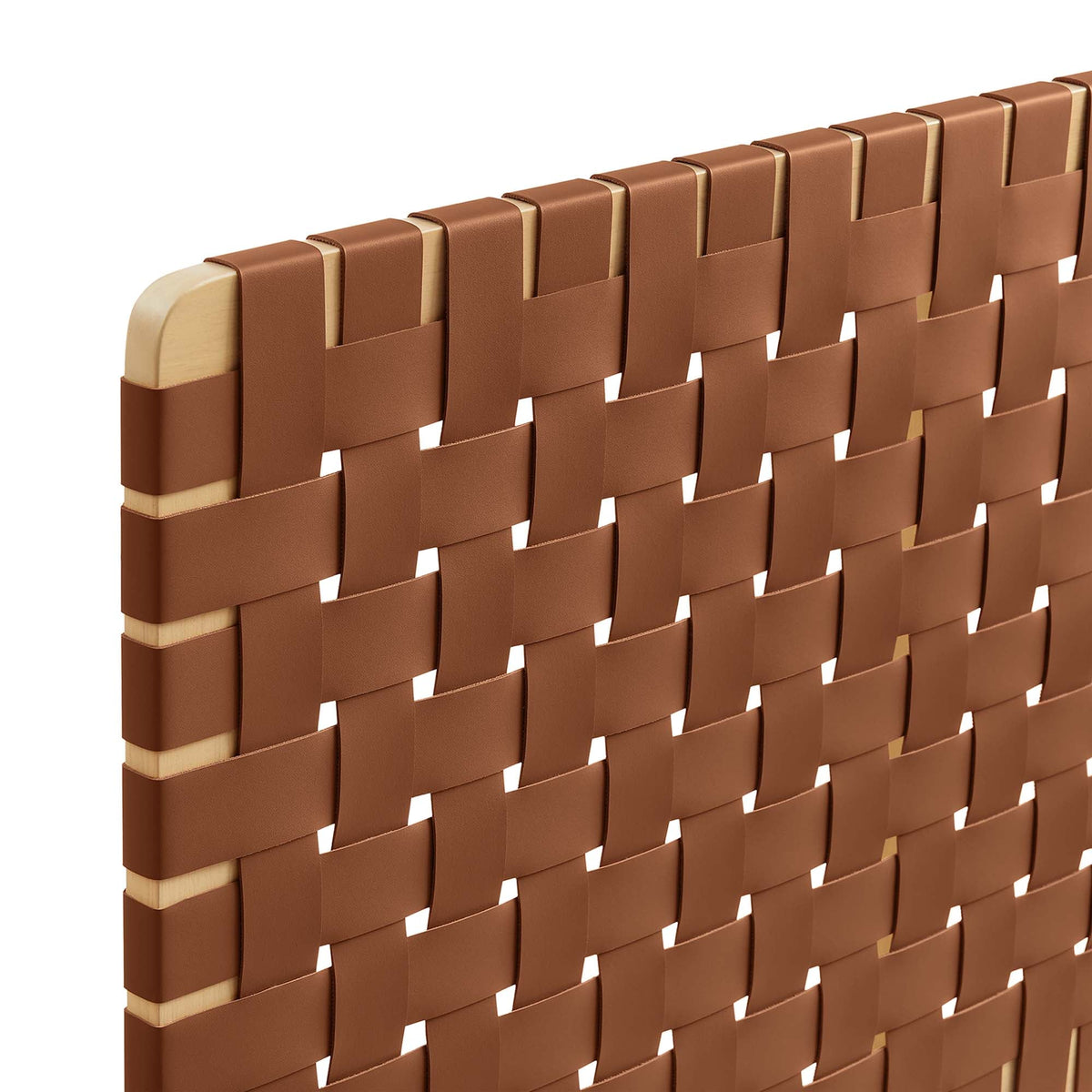Sparta Weave Vegan Leather Headboard by Modway, photo 14 of 47