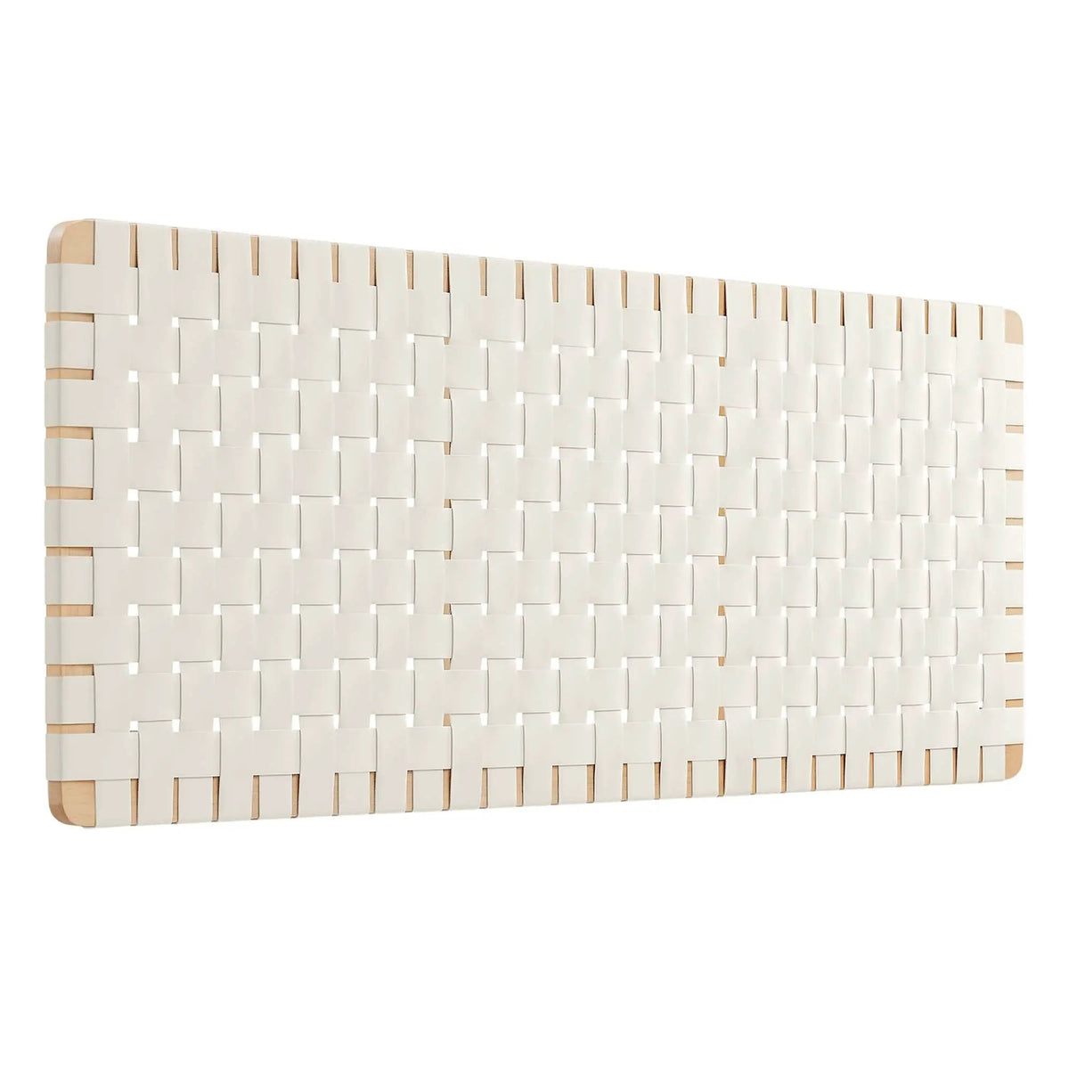 Sparta Vegan Leather Weave Queen Headboard by Modway by HouseOfZazla