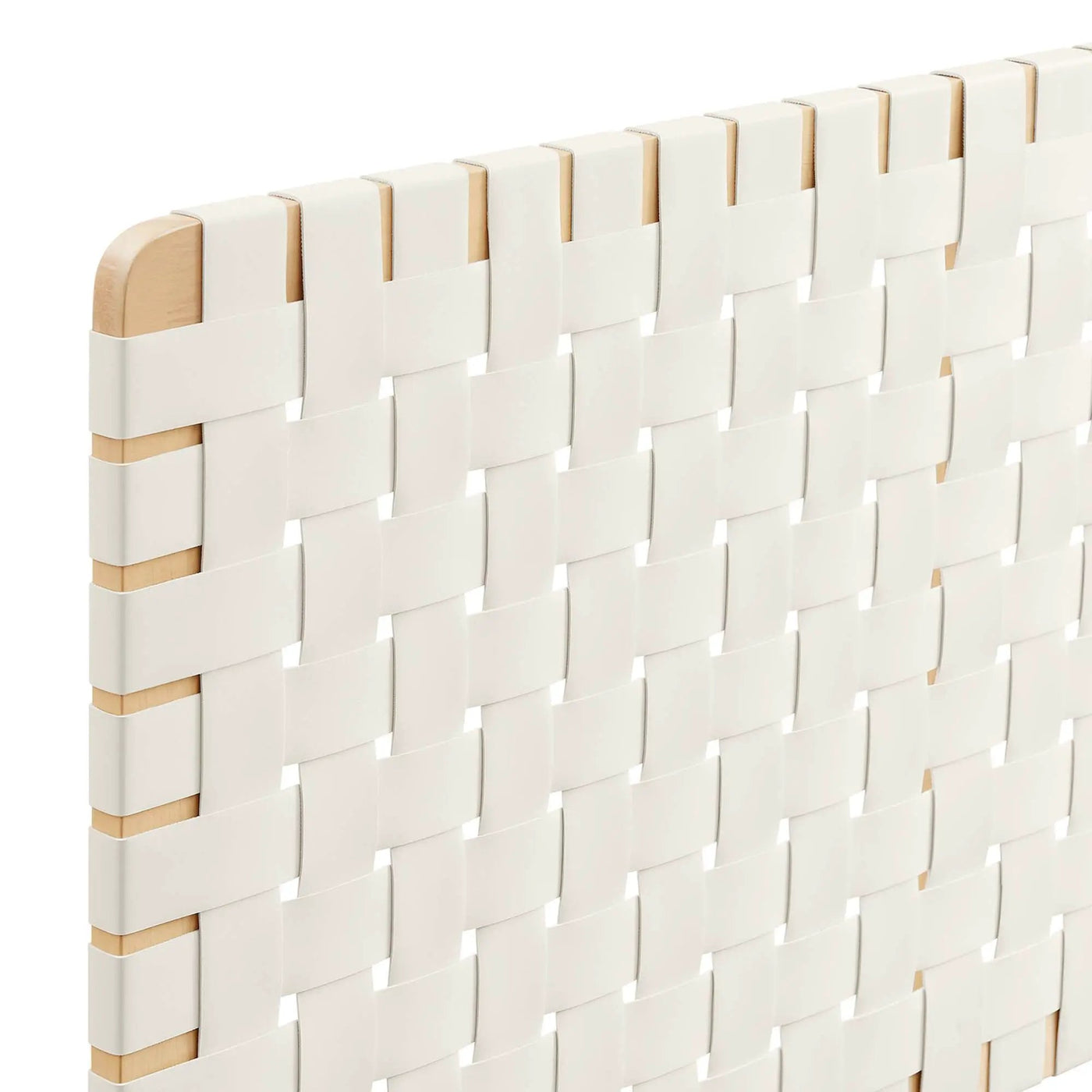 Sparta Vegan Leather Weave Queen Headboard by Modway by HouseOfZazla