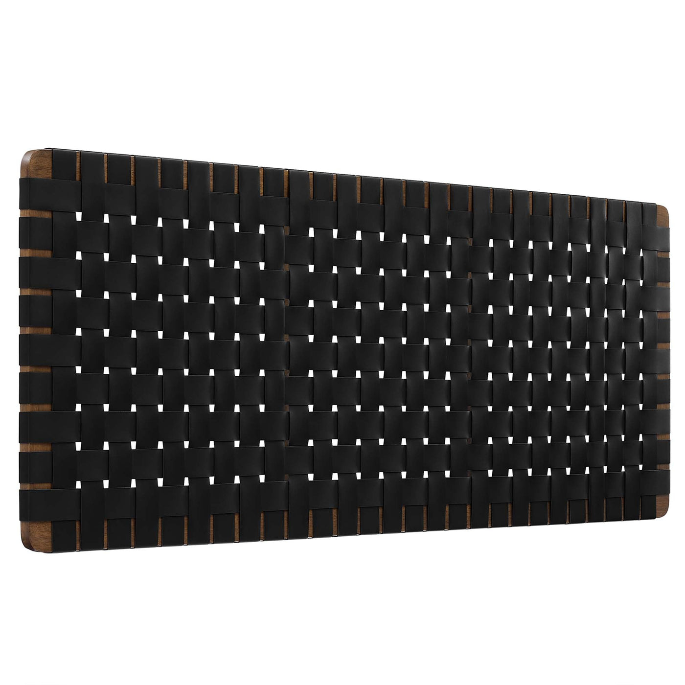 Sparta Vegan Leather Weave Queen Headboard by Modway by HouseOfZazla