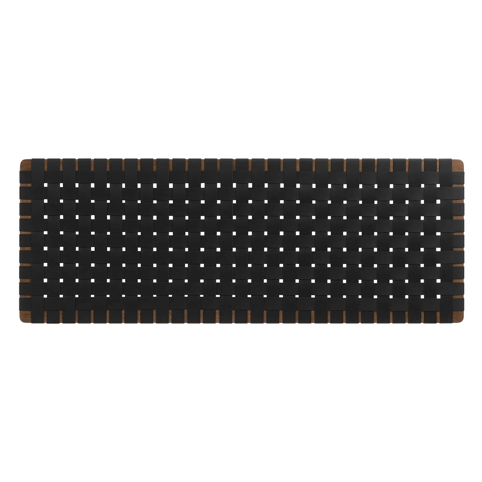Sparta Vegan Leather Weave Queen Headboard by Modway by HouseOfZazla