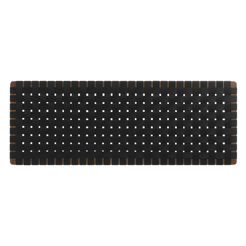 Sparta Vegan Leather Weave Queen Headboard by Modway by HouseOfZazla