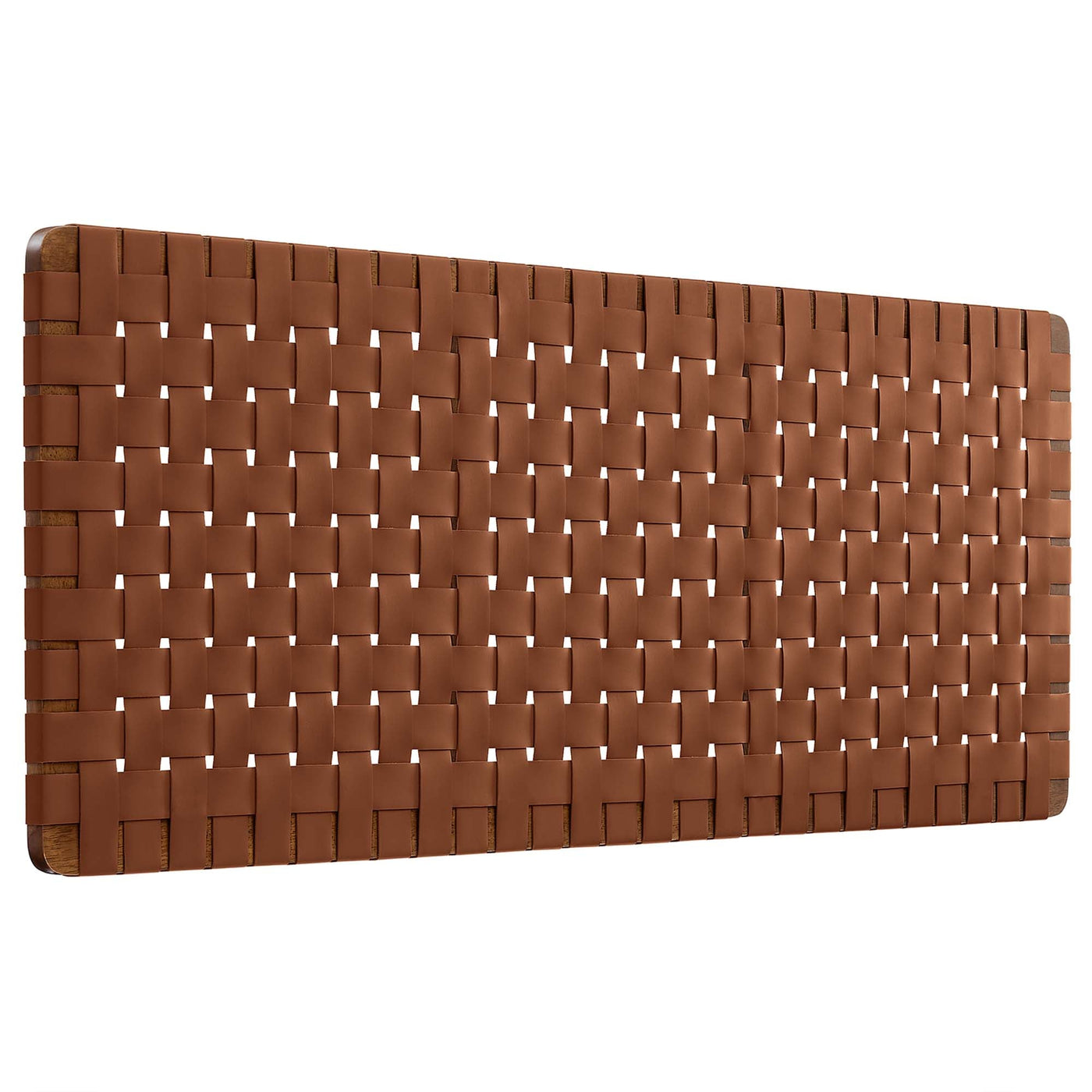 Sparta Vegan Leather Weave Queen Headboard by Modway by HouseOfZazla