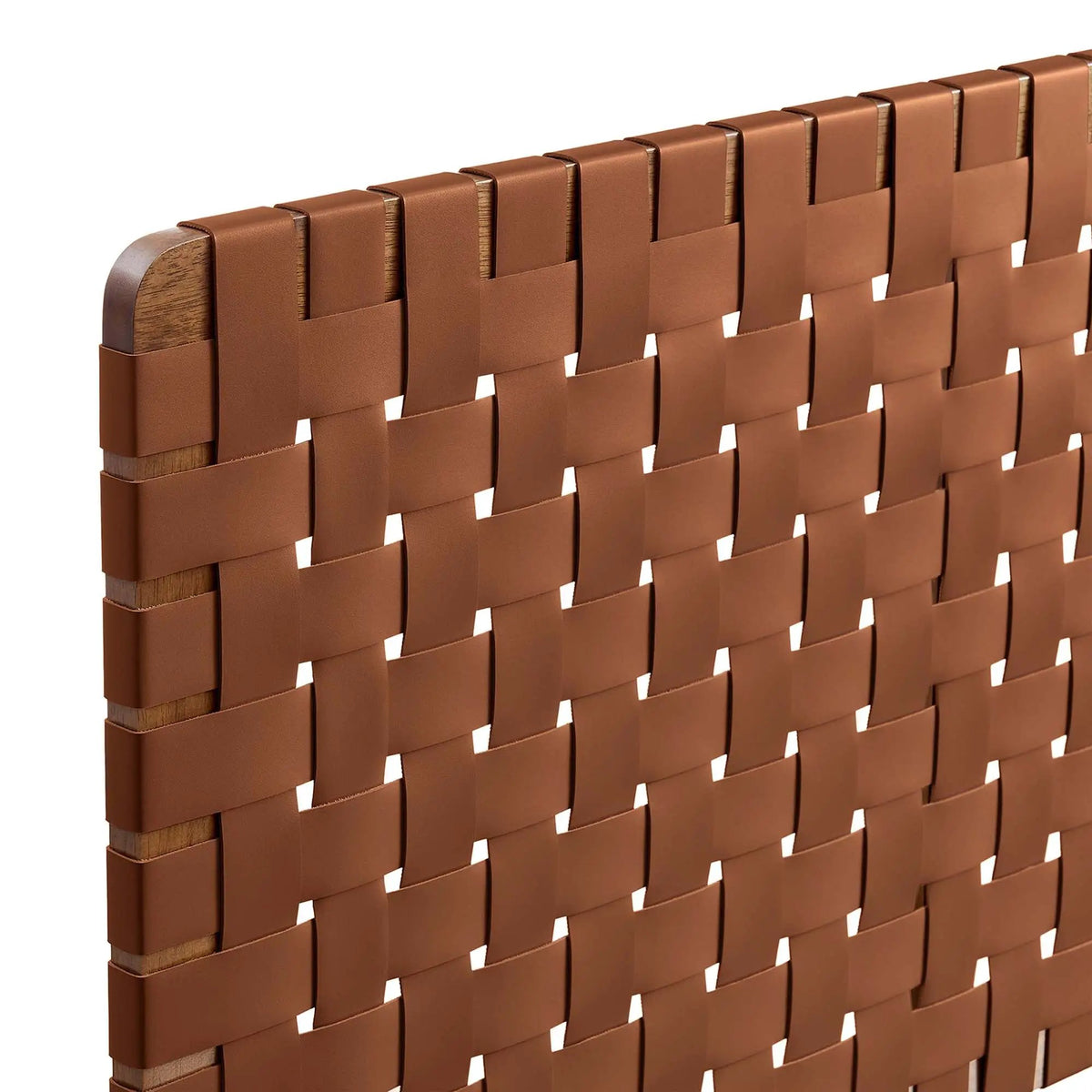 Sparta Vegan Leather Weave Queen Headboard by Modway by HouseOfZazla