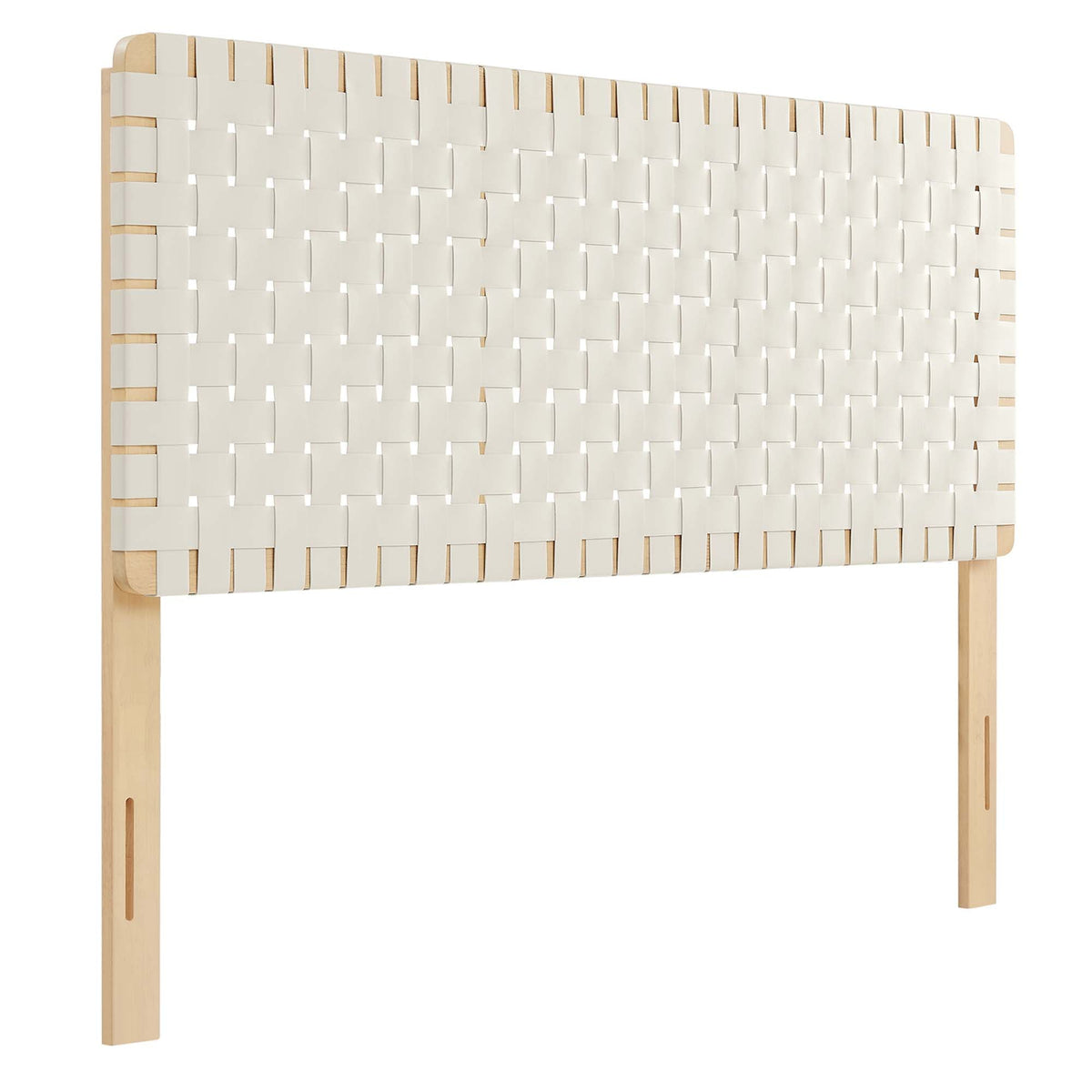 Sparta Weave Vegan Leather Headboard by Modway, photo 33 of 47