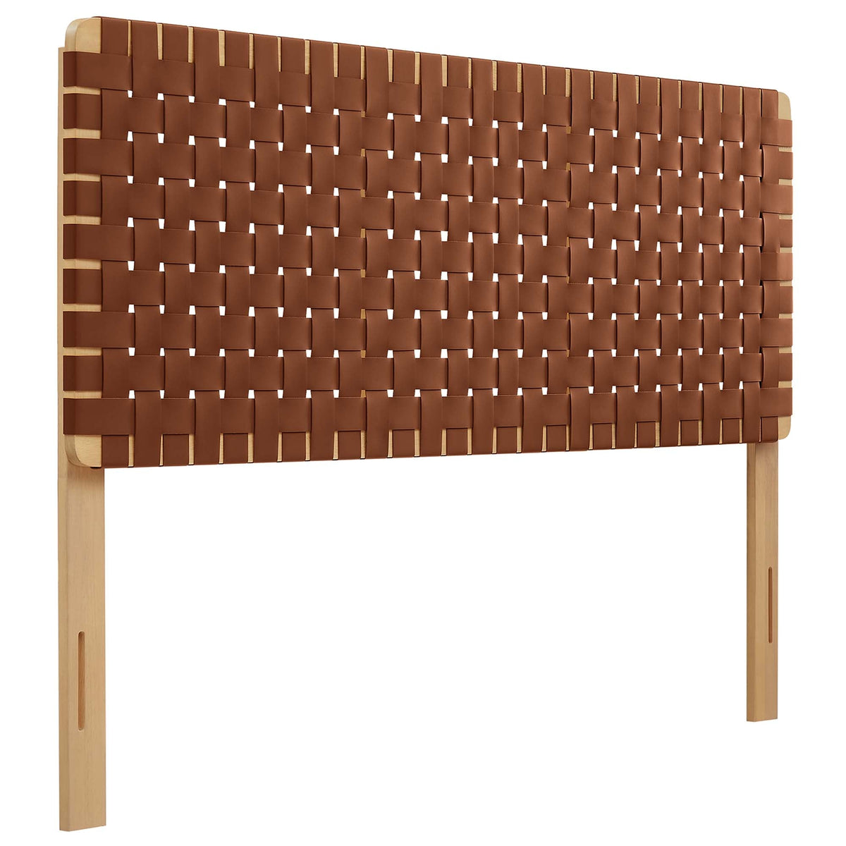 Sparta Weave Vegan Leather Headboard by Modway, photo 41 of 47