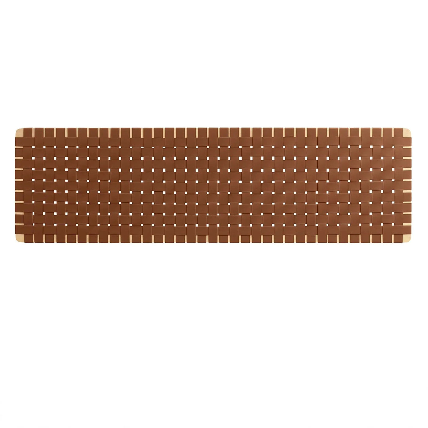 Sparta Weave Wall-Mount Vegan Leather King Headboard by HouseOfZazla