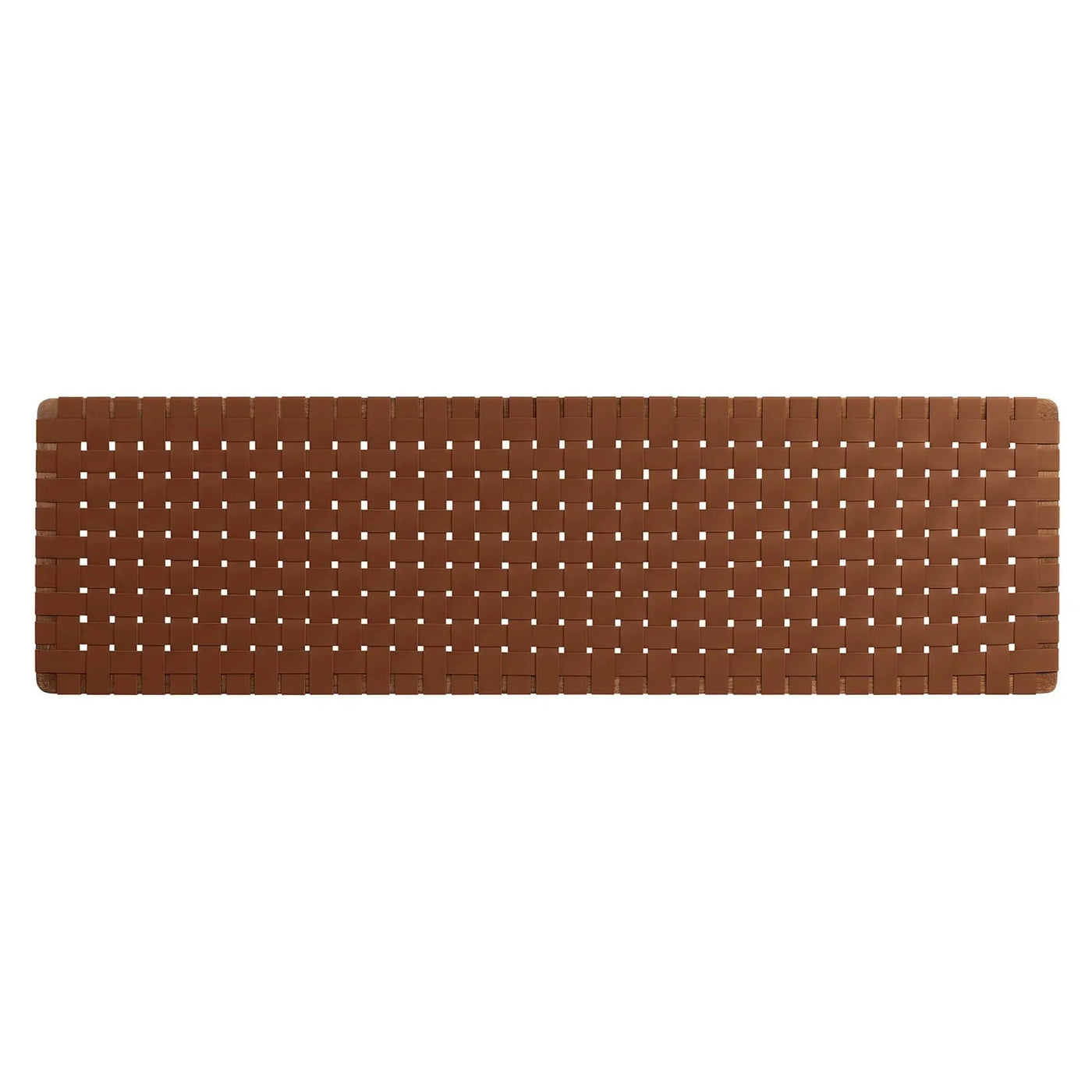 Sparta Weave Wall-Mount Vegan Leather King Headboard by HouseOfZazla