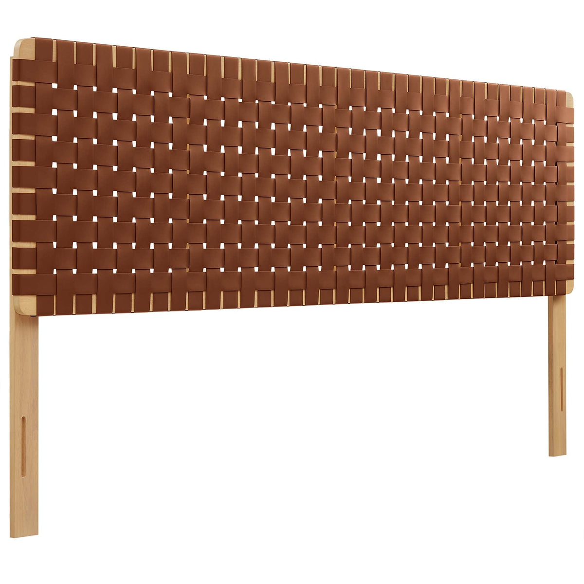 Sparta Weave Vegan Leather Headboard by Modway, photo 45 of 47