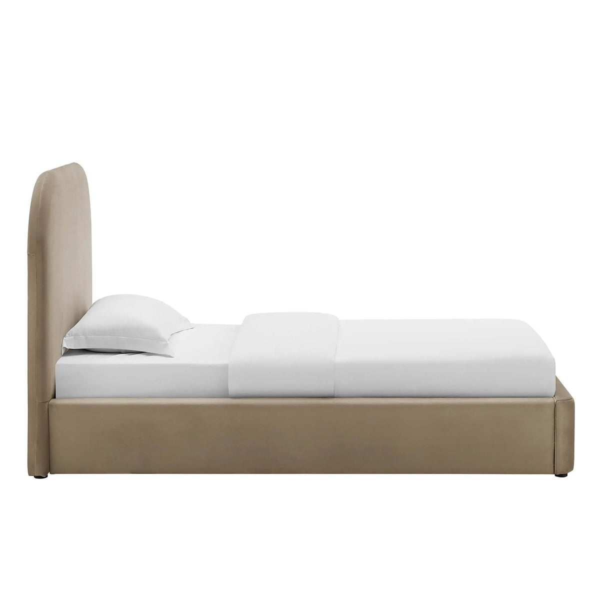 Keynote Performance Velvet Curved Twin Platform Bed by Modway by HouseOfZazla