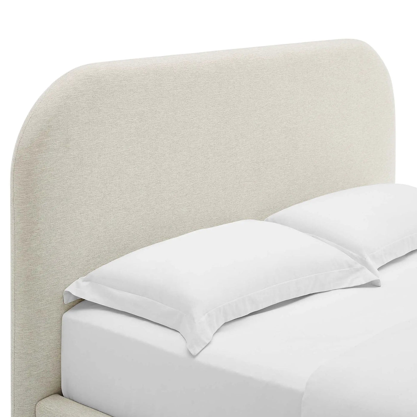 Keynote Upholstered Full Size Fabric Curved Platform Bed by Modway by HouseOfZazla