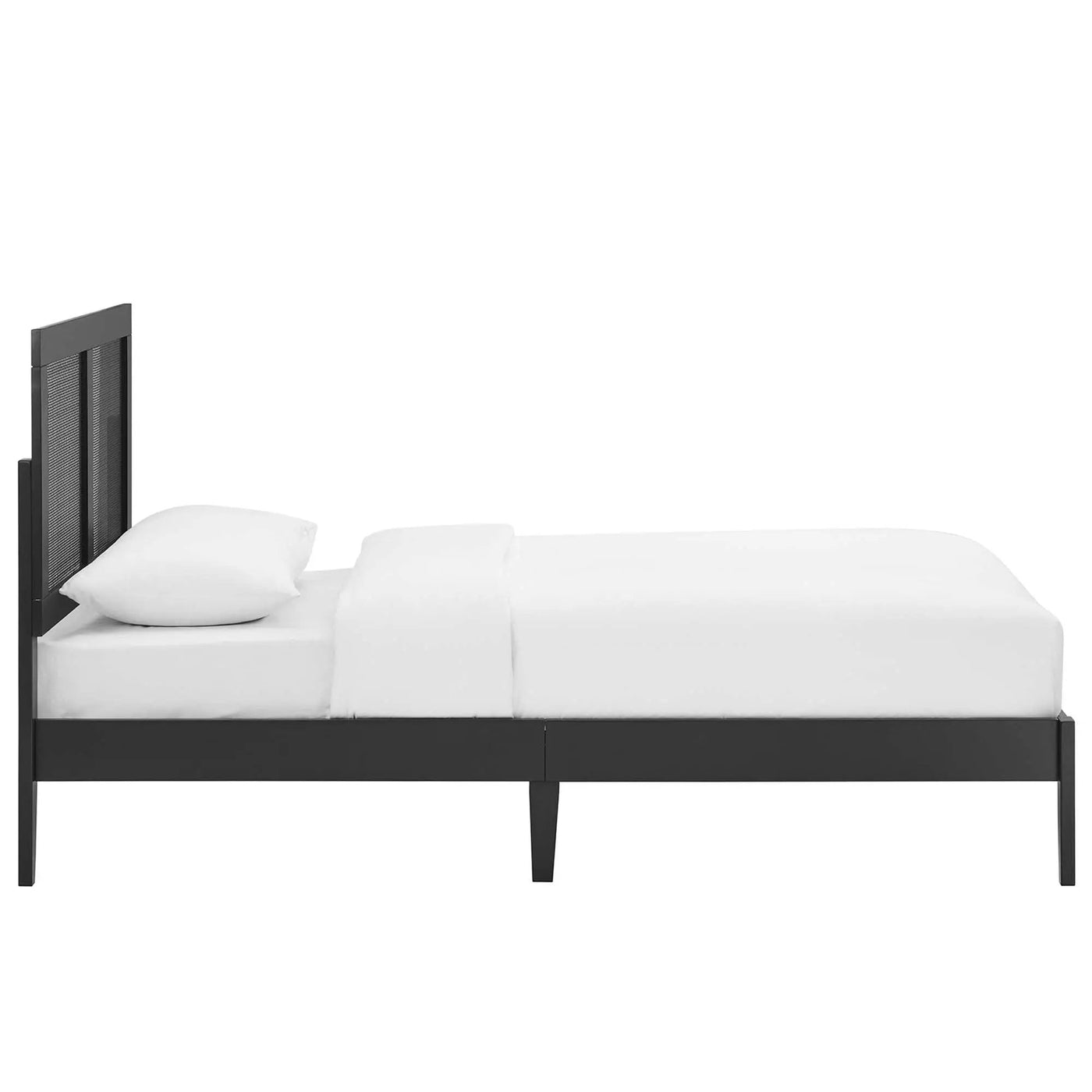 Sirocco Rattan and Wood Twin Platform Bed by Modway by HouseOfZazla