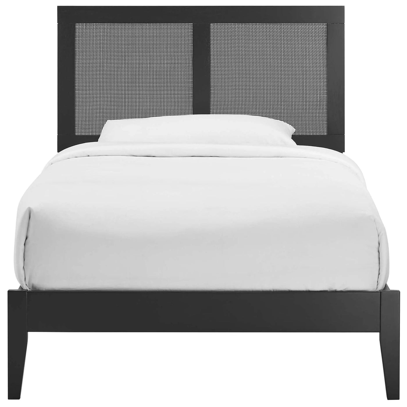 Sirocco Rattan and Wood Twin Platform Bed by Modway by HouseOfZazla
