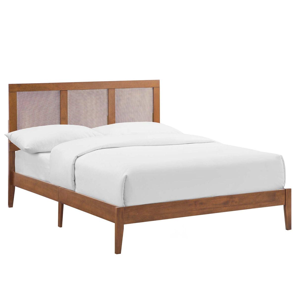Sirocco Rattan and Wood Platform Bed by Modway, photo 13 of 42
