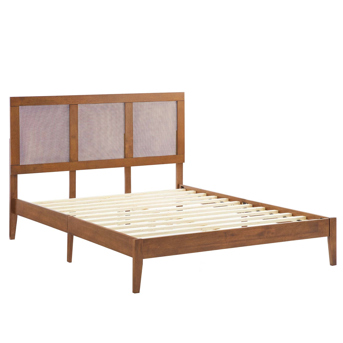 Sirocco Rattan and Wood Platform Bed by Modway, photo 16 of 42