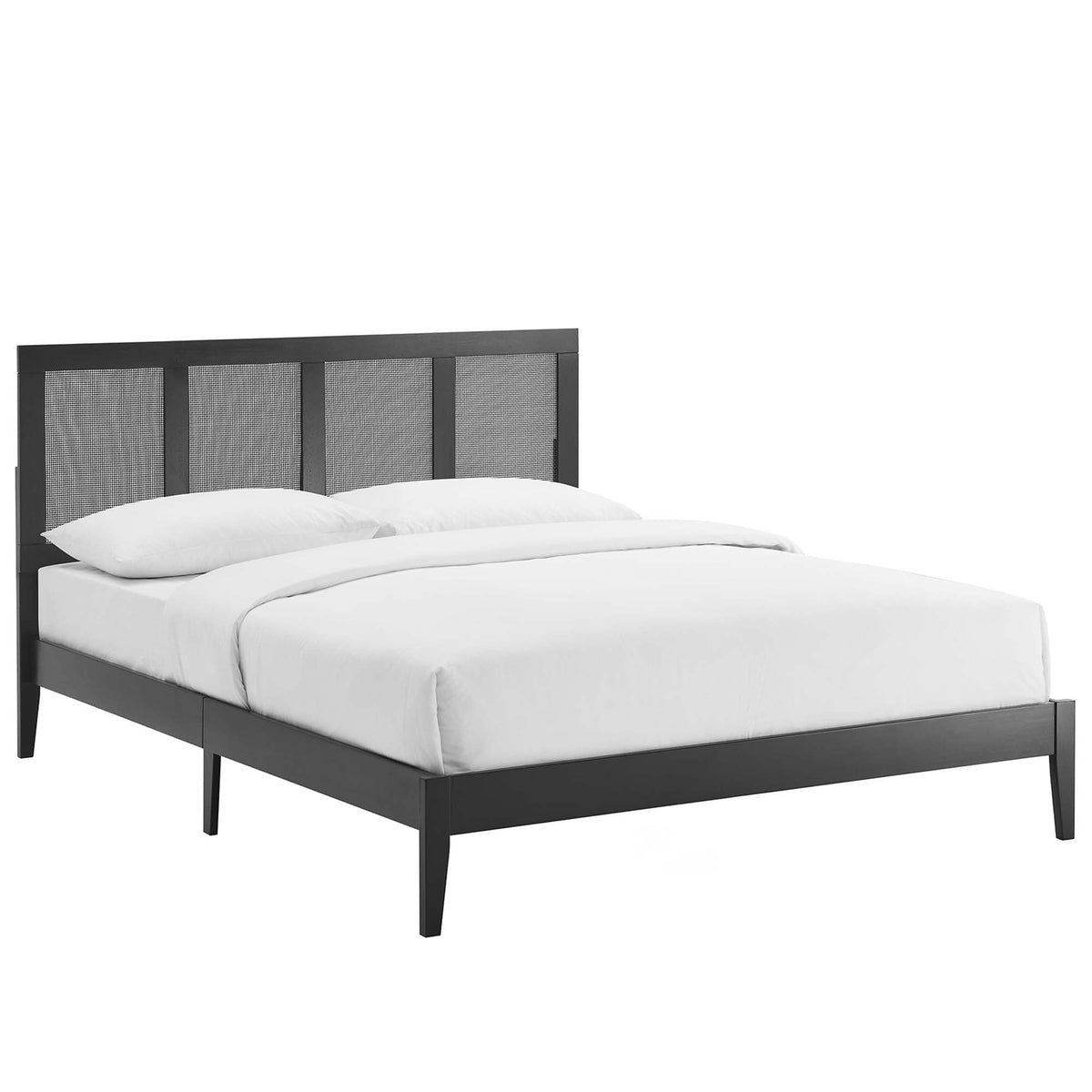 Sirocco Rattan and Wood Platform Bed by Modway, photo 41 of 42