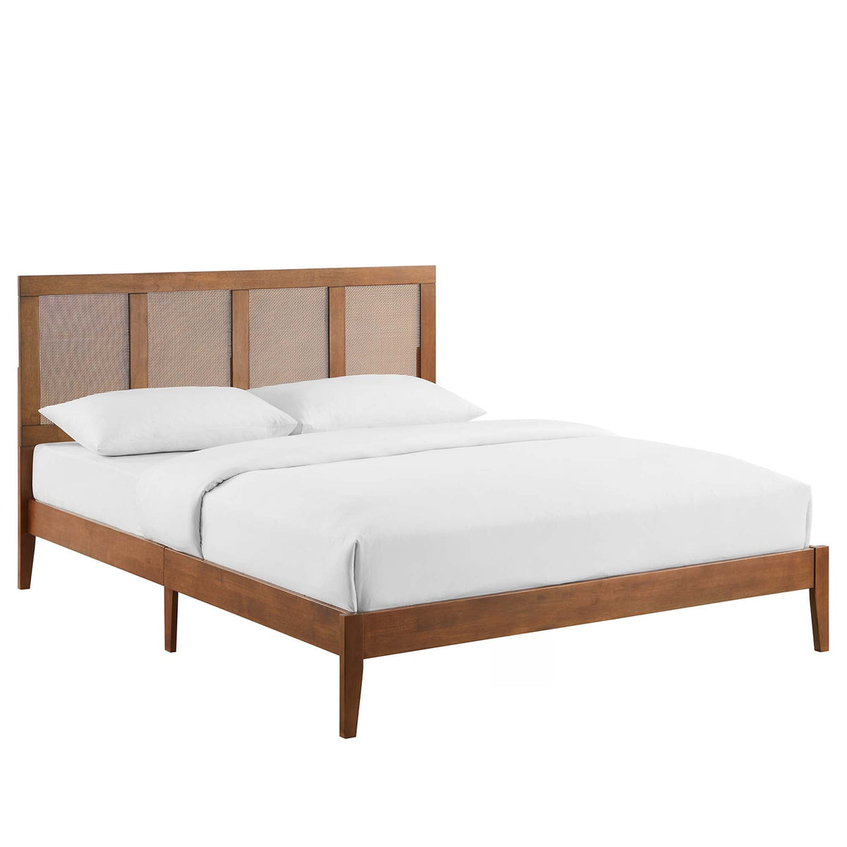 Sirocco Rattan and Wood Platform Bed by Modway, photo 42 of 42