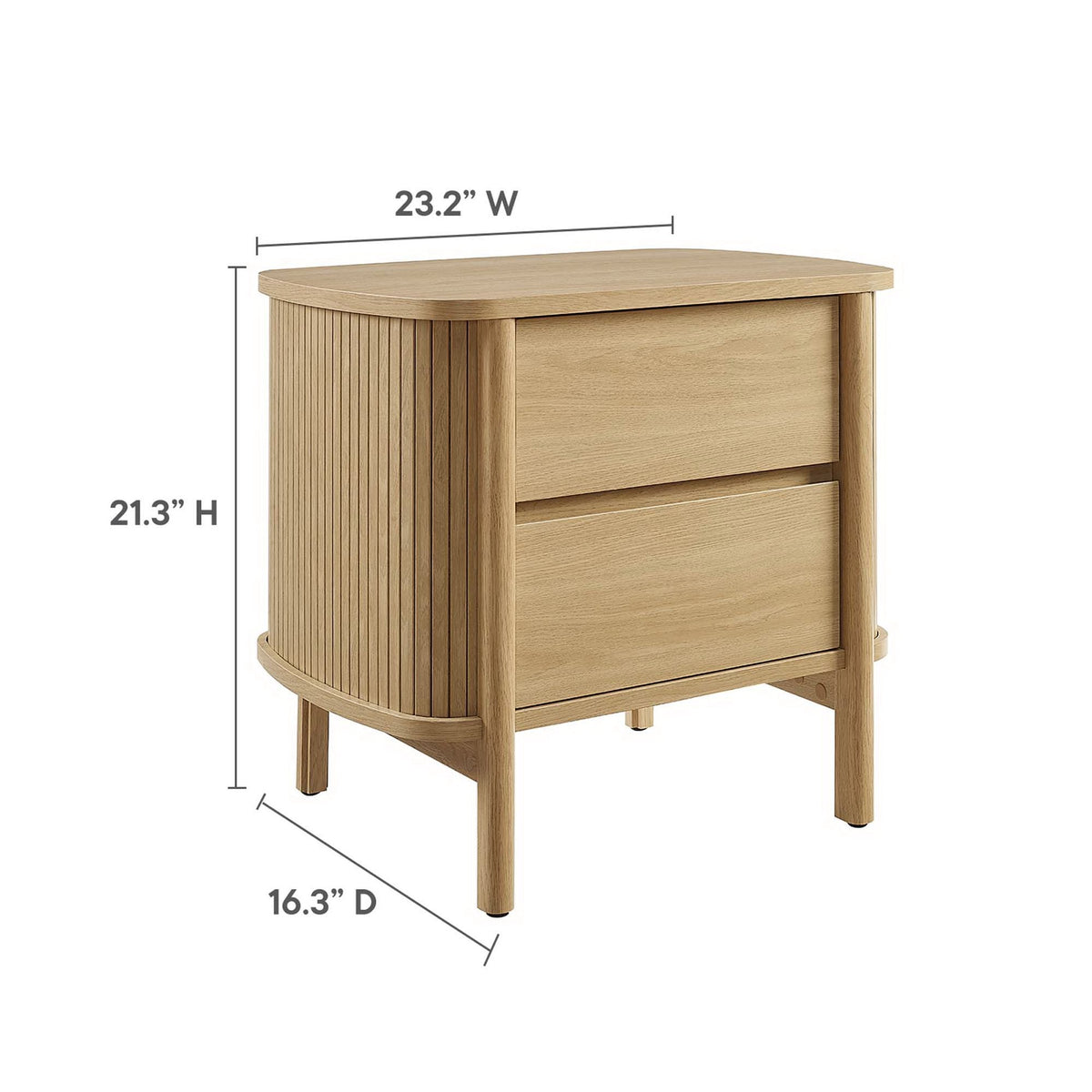 Cadence 2-Drawer Nightstand by Modway by HouseOfZazla