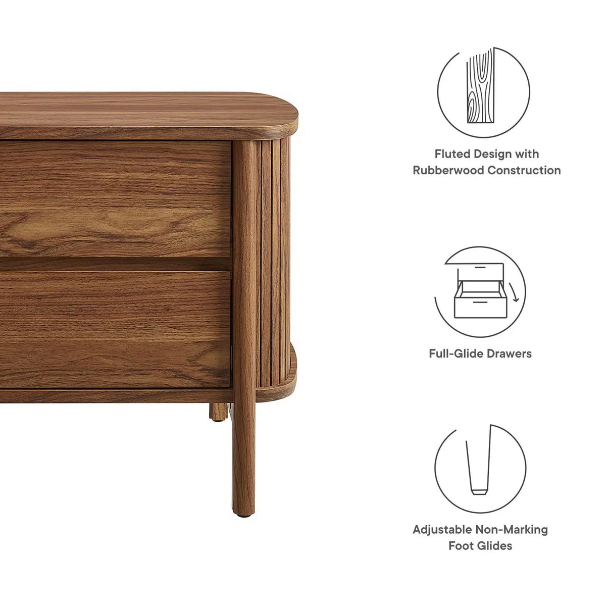Cadence 2-Drawer Nightstand by Modway by HouseOfZazla